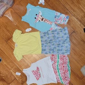 Lot of 5T summer outfits